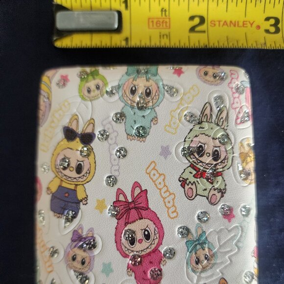 Labubu Monster makeup compact or pocket mirror with crystals NEW 3.5x2.5 inches - Picture 5 of 5